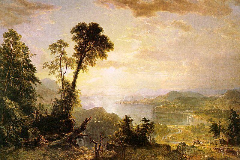 Asher Brown Durand White Mountain Scenery France oil painting art